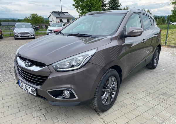 Hyundai ix35 cena 49999 przebieg: 180000, rok produkcji 2014 z Racibórz małe 277